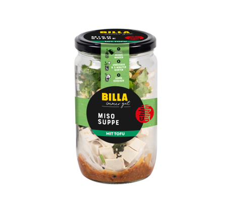 BILLA immer gut Miso Suppe mit Tofu